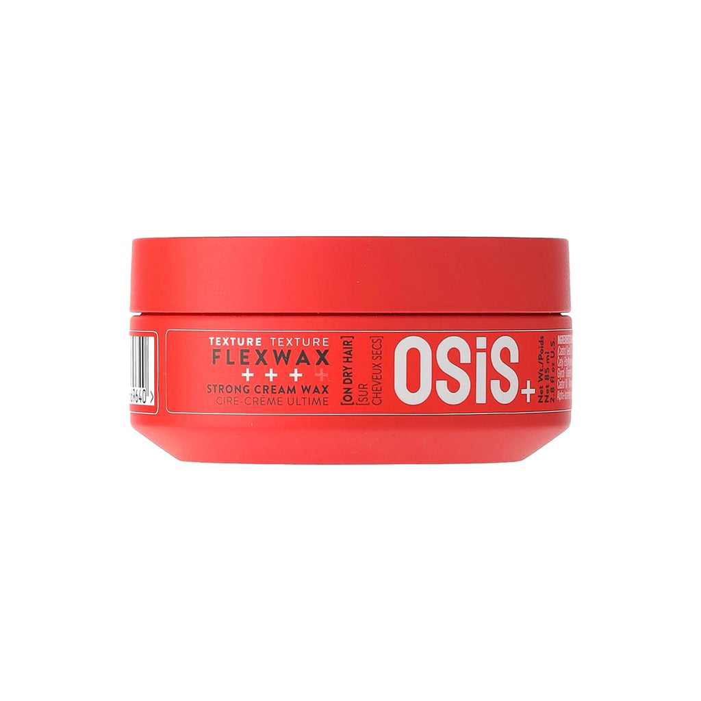 Schwarzkopf Professional OSiS+ Flexwax Strong Hair styling Cream Wax I Provides grip and natural shine I Easy to Apply and Wash | Medium Hold | Matte Finish with Volume | Suitable of all Hair types | For men and Women | 85 ml  from Schwarzkopf Professional