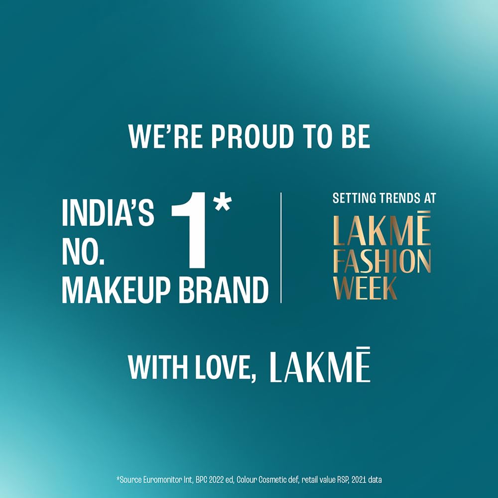 Lakme Eyeconic Liquid Eye Liner, Black, Long Lasting Matte Waterproof Liner - Smudge Proof, Transfer Proof Eye Makeup for 24 hrs, 4.5 ml  from LAKMÉ