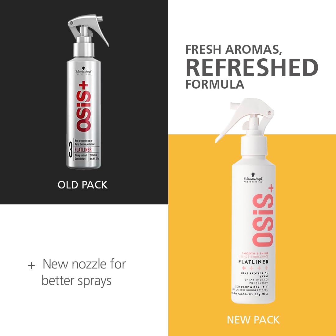 Schwarzkopf Professional Osis Flatliner Flattening Iron Serum - 200 ml  from Schwarzkopf Professional