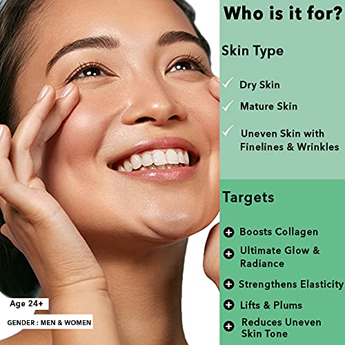 O3+ Agelock Vitamin C Protein Serum Antioxidant Anti-ageing Fine Lines & Wrinkle Removal Skin Smoothing for All Skin Types, 30g  from O3+