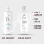 Schwarzkopf Professional Bonacure Clean Balance Deep Cleansing Shampoo with Tocopherol | For All Hair Types - 1L  from Schwarzkopf Professional