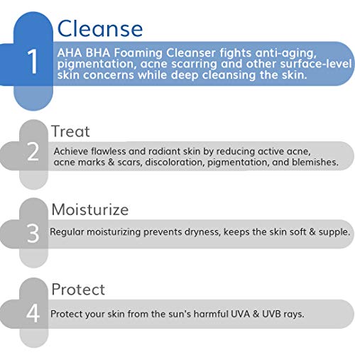 The Derma Co AHA-BHA Foaming Cleanser  from The Derma Co