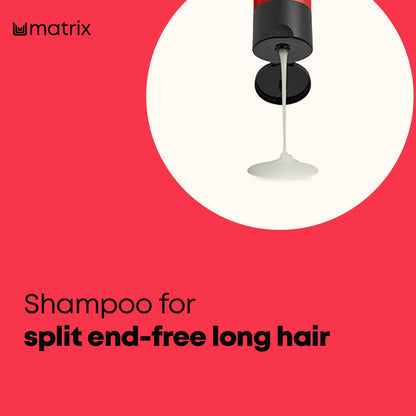 MATRIX Opti Long Professional Shampoo |For healthy, long hair with nourished lengths and split ends protection | With Ceramide | For Long hair | Paraben Free - 200ml  from Matrix