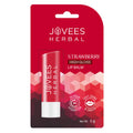 Jovees Herbal Strawberry High Gloss Lip Balm | With Vitamin E | 24 hour Moisture | Gives soft and smooth lips 5g  from JOVEES