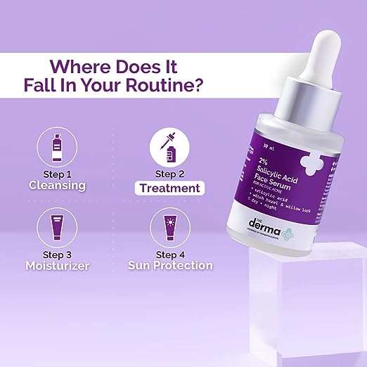 The Derma Co 2% Salicylic Acid Serum for Acne & Acne Marks 30ml Face serum from HAVIN