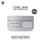 Schwarzkopf Professional OSiS+ Curl Jam - Curl Defining Gel for Hair styling I Light Hold I For natural shine and Soft Bouncy Curls | Protection against Humdity | Provides intense Moisture | Vegan | Glycerin | 300 ml  from OSiS+