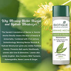 Biotique Morning Nectar Flawless Skin Moisturizer l Prevents Dark spots, Blackheads and Blemishes l Visibly Flawless Skin l Nourishes and Hydrates Skin l All Skin Types l 190ml Moisturizer from Biotique