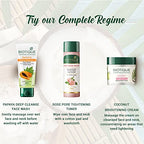 Biotique Coconut Brightening Instant Glow Cream| Lightweight and Non-Greasy | Reduces Dark Spots and Protects Ageing | Nourished and Moisturized Skin |100% Botanical Extracts| All Skin Types | 50gm Face Cream from Biotique