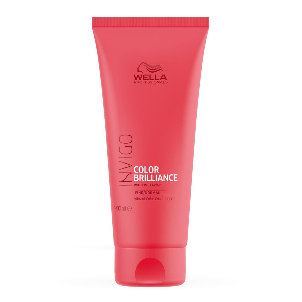 Wella Professionals Invigo Colour Brilliance Hair Conditioner | 200 ml | Conditioning Hair Treatment for Fine, Normal, Treated, Coloured Hair | With Lime Caviar  from WELLA