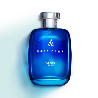 Ustraa Base Camp Cologne - 100 ml - Perfume for Men | Cool, Crisp Fragrance of the Mountains | Long-lasting | Zingy, Aquatic Notes with Fresh Masculine Fragrance perf from Ustraa