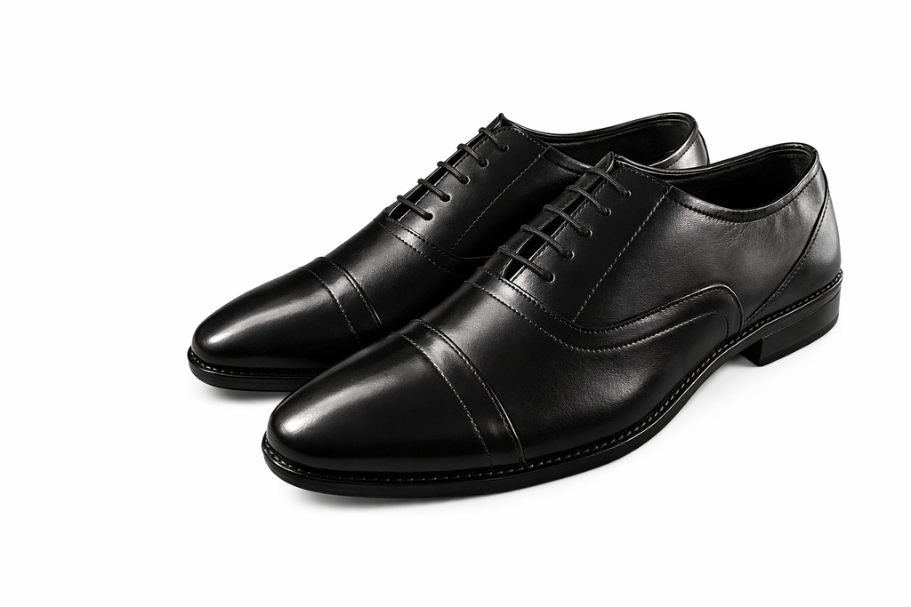 Trueman's London Men’s Cap Toe Oxford Shoes | Crust Leather