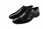 Trueman's London Men’s Cap Toe Oxford Shoes | Crust Leather