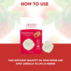 Jovees Herbal Strawberry Moisture Surge Lip Balm | 24 Hour Hydration | Rejuvenates Dry and Chapped Lips | Gives Soft & Shiny Lips 8g  from JOVEES