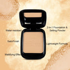 Forever52 Daily Dual Wet And Dry Full- Coverage Natural Compact With Sponge And Mirror For All Skin Types (12G, Honey)  from Forever52