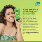 Joy Natural Skin Purifying Neem Face Wash for Acne & Pimples (2X100ml) | Removes Impurities & Reveals Natural Glow | For All Skin Types, Men & Women  from JOY