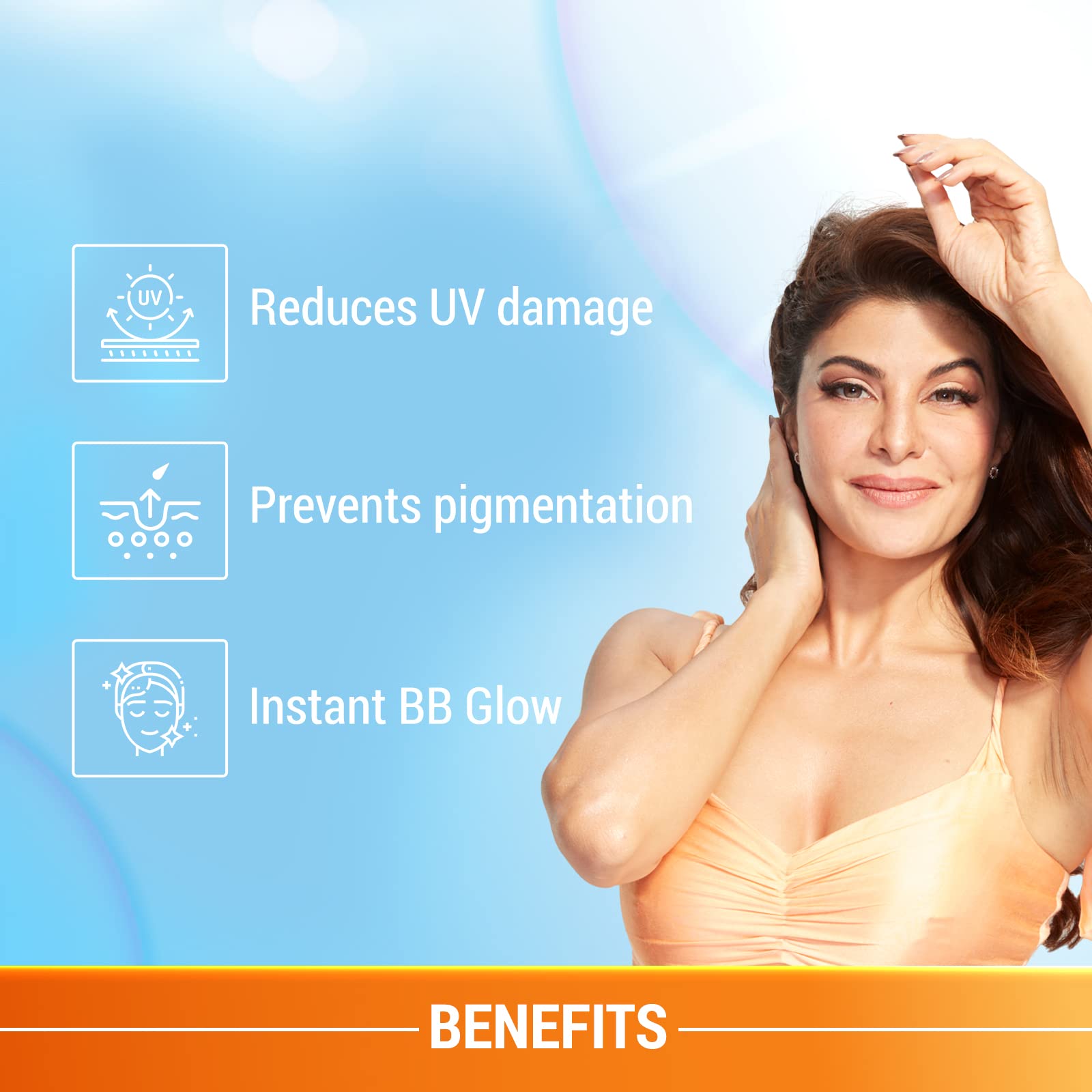 Lotus Herbals Tinted Sunscreen Spf 40 Cream| Non-greasy | Lightweight | Instant BB Glow | All Skin Types |50g  from Lotus