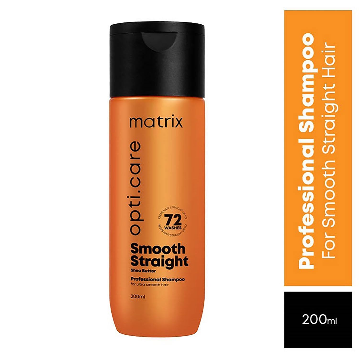 MATRIX Opti.Care Professional Shampoo for ANTI-FRIZZ Shampoo | For Salon Smooth, Straight hair | with Shea Butter (200ml)  from Matrix