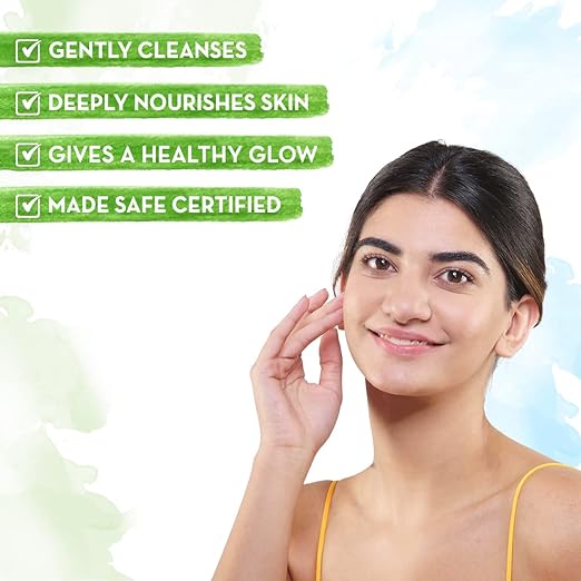 Mamaearth Honey Malai Face Wash with Honey & Malai For Nourishing Glow 100 ml | For all skin types, Best Suits Dry Skin, Combination Skin, Non Drying Gentle Cleanser, No Parabens, No Sulphates face Wash from mamaearth
