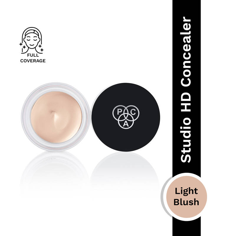 PAC Studio HD Concealer - Lightweight Full Coverage, Non Drying Creamy Blendable Formula