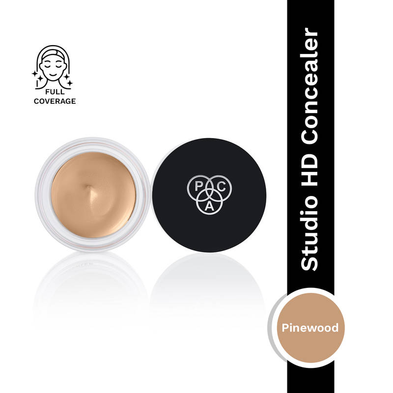 PAC Studio HD Concealer - Lightweight Full Coverage, Non Drying Creamy Blendable Formula