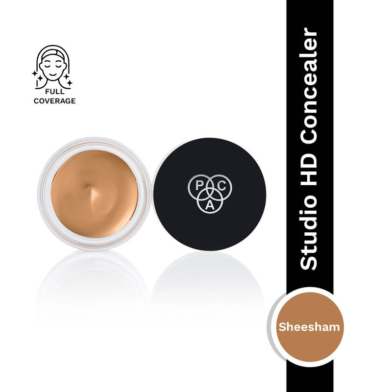 PAC Studio HD Concealer - Lightweight Full Coverage, Non Drying Creamy Blendable Formula