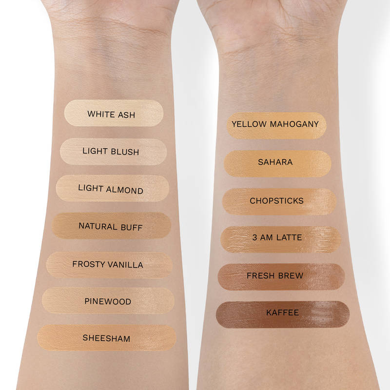 PAC Studio HD Concealer - Lightweight Full Coverage, Non Drying Creamy Blendable Formula