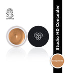 PAC Studio HD Concealer - Lightweight Full Coverage, Non Drying Creamy Blendable Formula