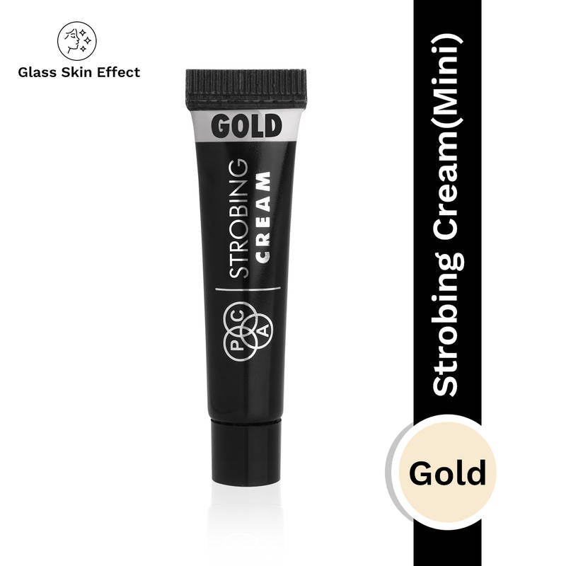 PAC Strobing Cream Mini - Ultra Fine Light Reflective Particles, Subtle Dewy Glow, Lightweight