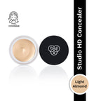 PAC Studio HD Concealer - Lightweight Full Coverage, Non Drying Creamy Blendable Formula