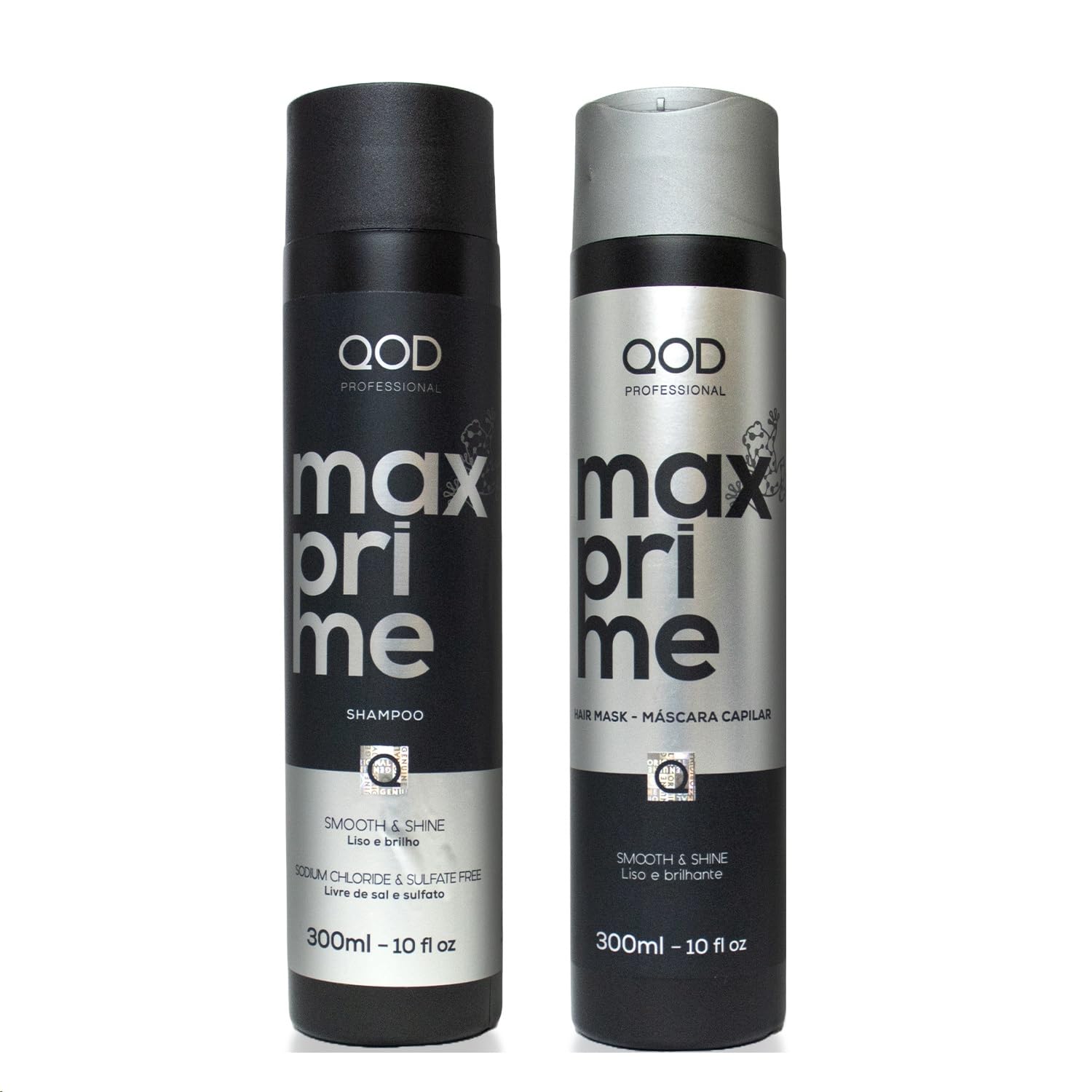 Qod Professional Max Prime After Treatment Shampoo & Hair Mask 300Ml | Sulphate Free | Sodium Chloride Free  from QOD
