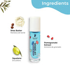 Pilgrim Spanish Squalane Lip Serum with roll-on for Visibly Plump Lips | Hydrating Lip serum for dark lips |Lip serum with Shea Butter & Pomegranate for plump & soft lips |Men & Women |6 ml lip serum from Pilgrim