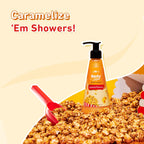 Plum BodyLovin' Caramel Popcorn Body Wash | SLS-Free Body Wash For Women | Long Lasting Warm Caramel Fragrance | Aloe-Infused Nourishing Body Cleanser For Soft & Smooth Skin (240 ml)  from Plum