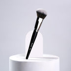 PAC Blush Brush 214 | Synthetic Bristle Makeup brush | Blending Brush for Setting Powder Formulation | Medium Coverage Application | Black - 1 Brush  from PAC
