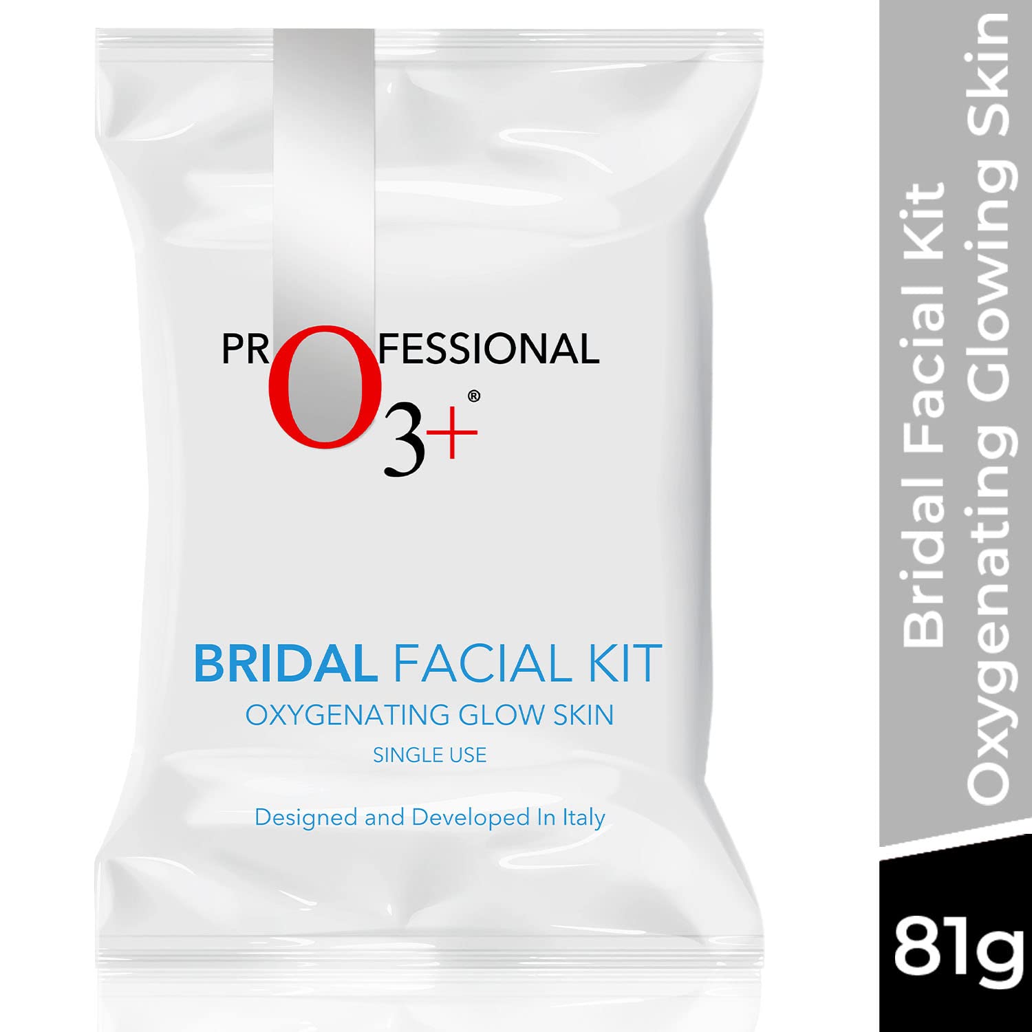 O3+ Bridal Facial Kit Oxygenating Glow Skin for Deep Cleansing, Bright & Radiant Complexion Suitable for All Skin Types (42g+50ml Single use Kit)  from O3+