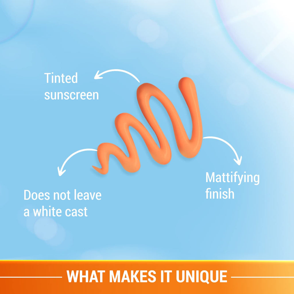 Lotus Herbals Tinted Sunscreen Spf 40 Cream| Non-greasy | Lightweight | Instant BB Glow | All Skin Types |50g  from Lotus