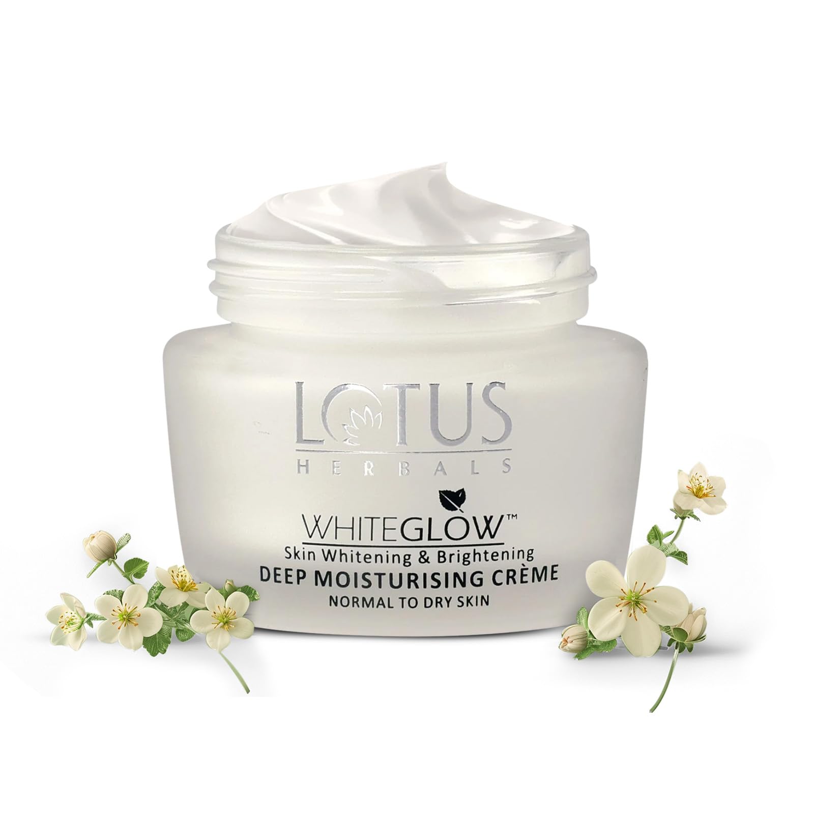 Lotus Herbals WhiteGlow Deep Moisturizing Creme I Intense moisturization I Visible glow I SPF20 PA+++ I Normal to Dry skin I 50g  from Lotus