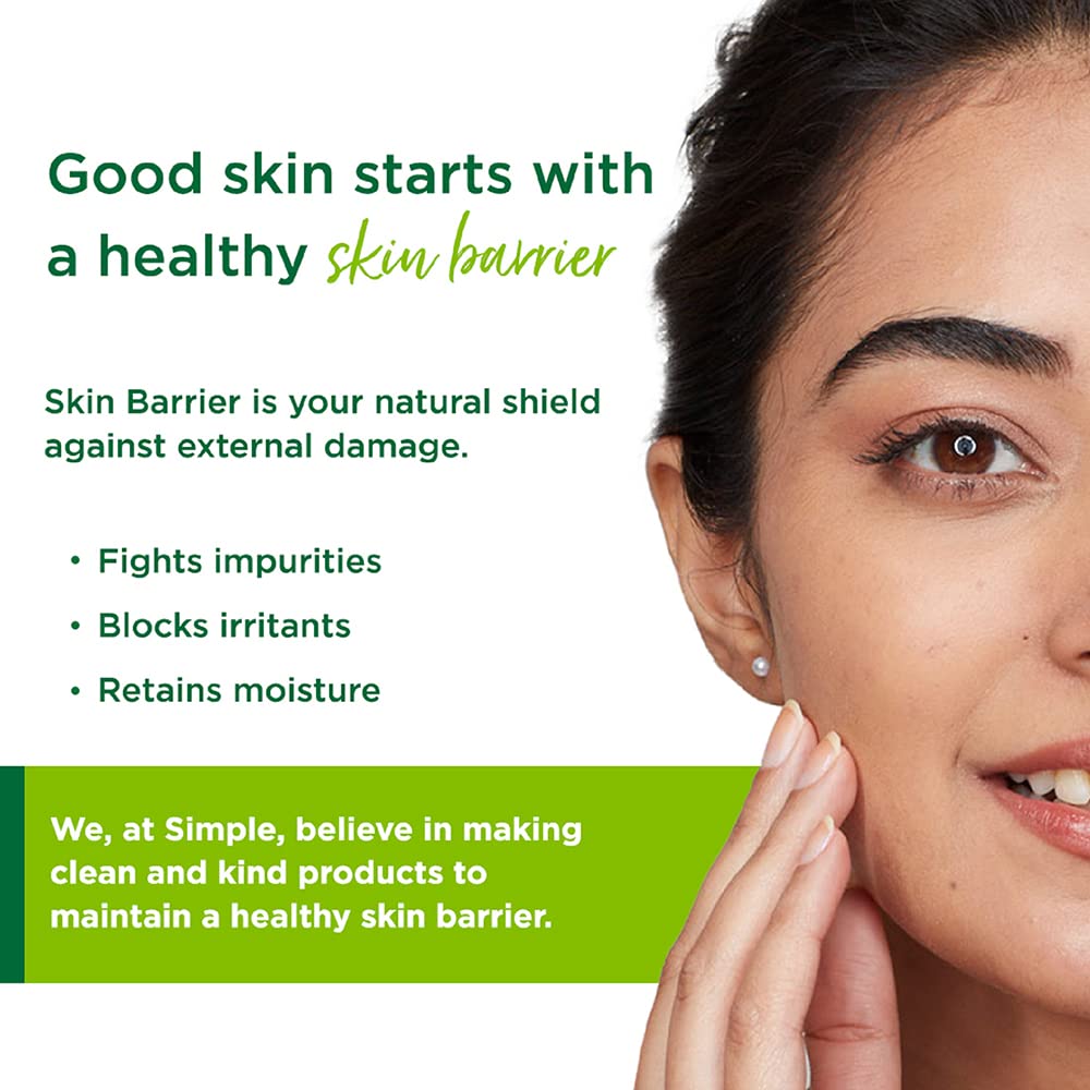 Simple Kind To Skin Refreshing Facial Wash 150 ml | 100% Soap-Free Facewash that doesn't dry out your skin| For All Skin Types  from simple