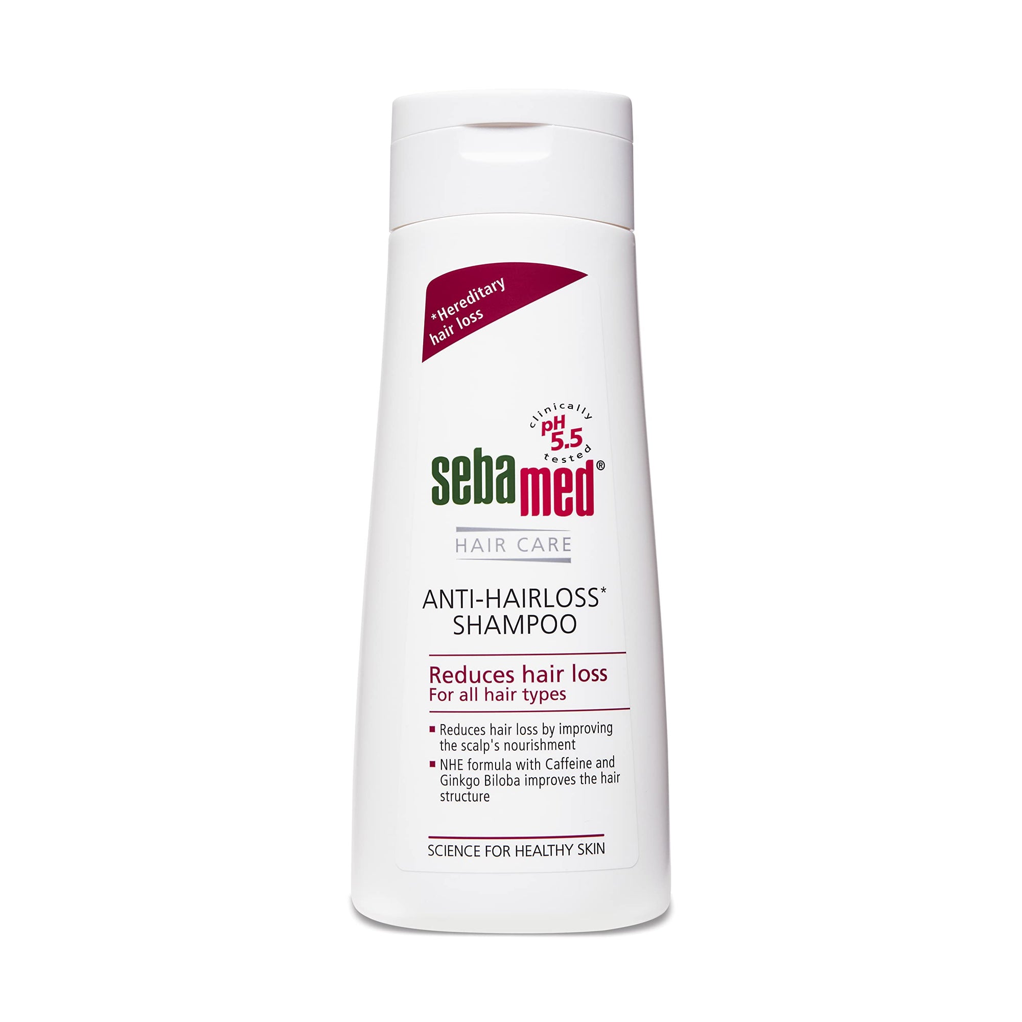 Sebamed Anti- Hairloss Shampoo 200Ml|Ph 5.5|Reduces Hairloss|Caffeine&Gingko Biloba|All Hair Types  from SebaMed