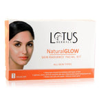 Lotus Herbals Natural Glow Kit Skin Radiance Facial Kit, Pack of 1  from Lotus