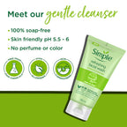 Simple Kind To Skin Refreshing Facial Wash 150 ml | 100% Soap-Free Facewash that doesn't dry out your skin| For All Skin Types  from simple