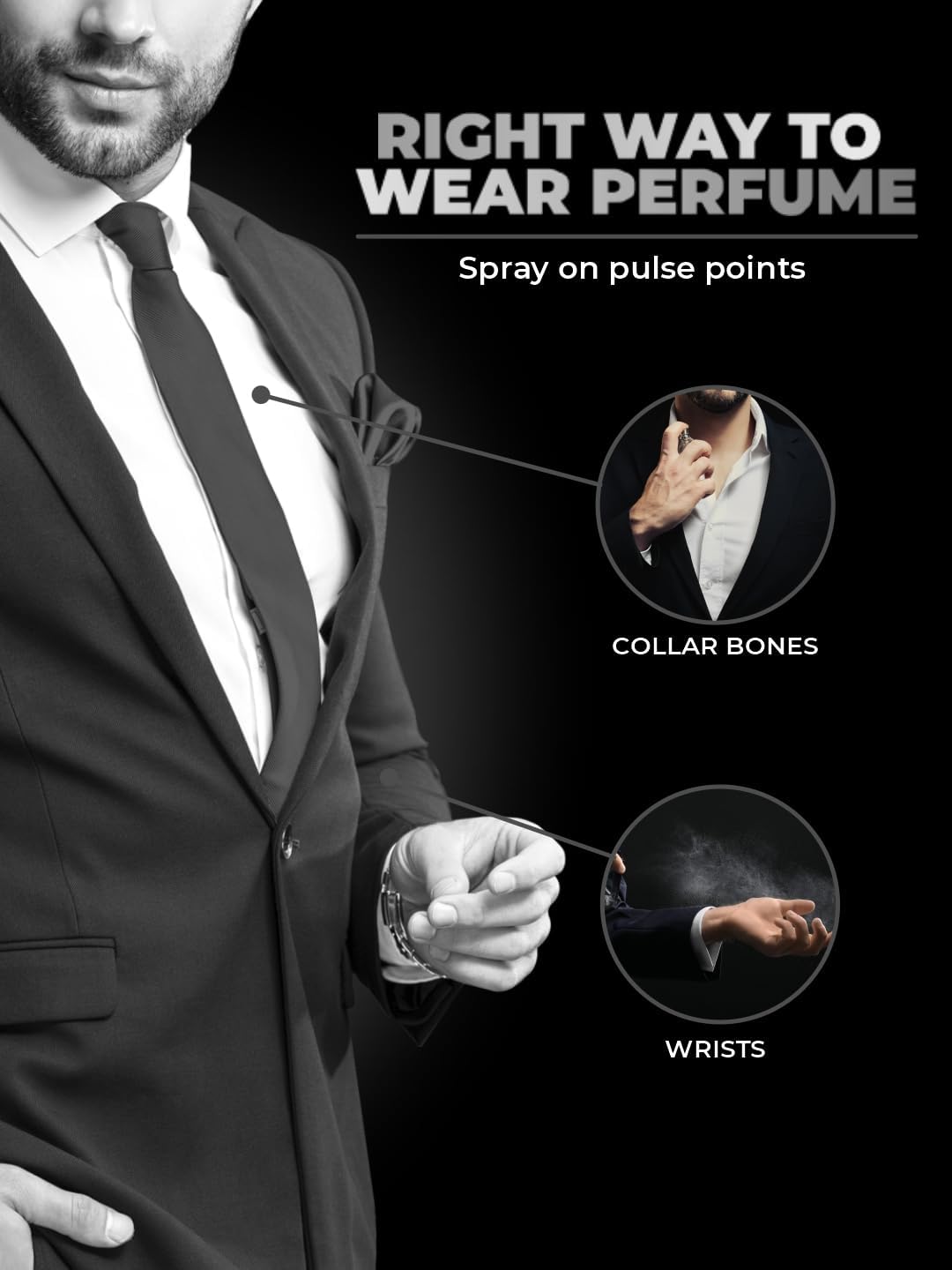 Beardo Whisky Smoke Perfume for Men, 100ml | Spicy, Woody - Oudh Scent Eau De Parfum | Long Lasting Mens Perfume | Best Date Night Fragrance Body Spray for Men perfume from BEARDO