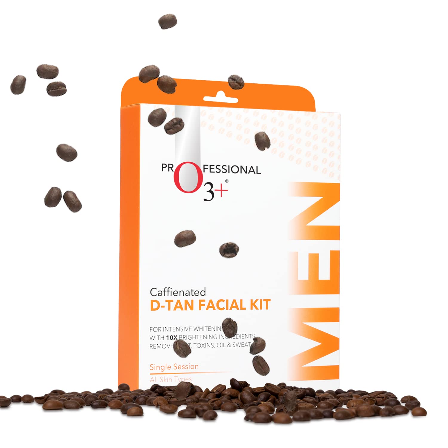 O3+ Caffeinated D-Tan Facial Kit for removing dirt toxins oil and sweat single session for All Skin Types 40 GM  from O3+