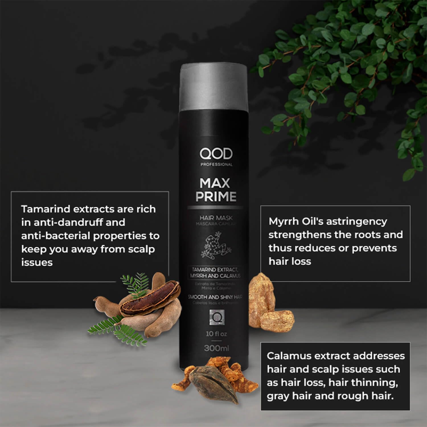 Qod Professional Max Prime After Treatment Hair Mask 300Ml | Sulphate Free | Sodium Chloride Free  from QOD