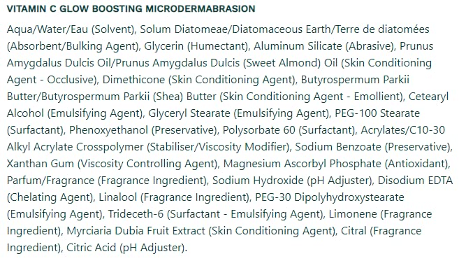 The Body Shop Microdermabrasion Vitamin C, 100ml  from The Body Shop