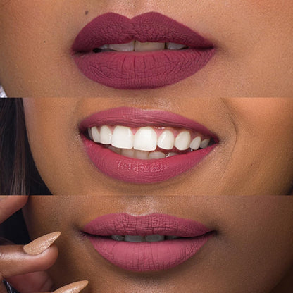 SUGAR Cosmetics - Smudge Me Not - Liquid Lipstick - 16 Bare Flair (Rose Brown) - 4.5 ml - Ultra Matte Liquid Lipstick, Transferproof and Waterproof, Lasts Up to 12 hours  from SUGAR Cosmetics