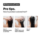 L'OREAL PROFESSIONNEL PARIS Vitamino Color Shampoo For Coloured Hair, 300Ml|Professional Color Protect Shampoo |Coloured Protection Shampoo With Uv Protection Shampoo from loreal pro paris