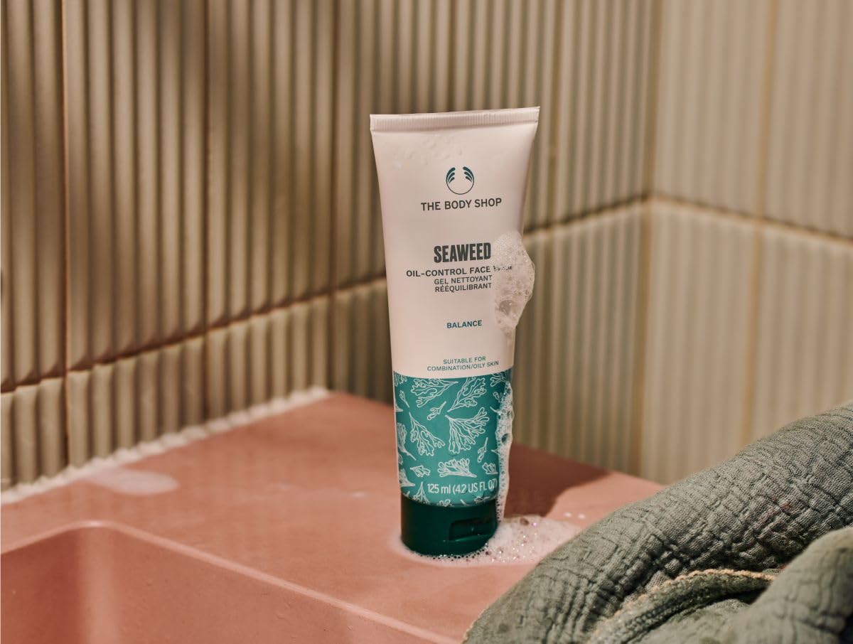 The Body Shop Vegan Seaweed Cleansing Facial Wash, 125 Ml  from The Body Shop