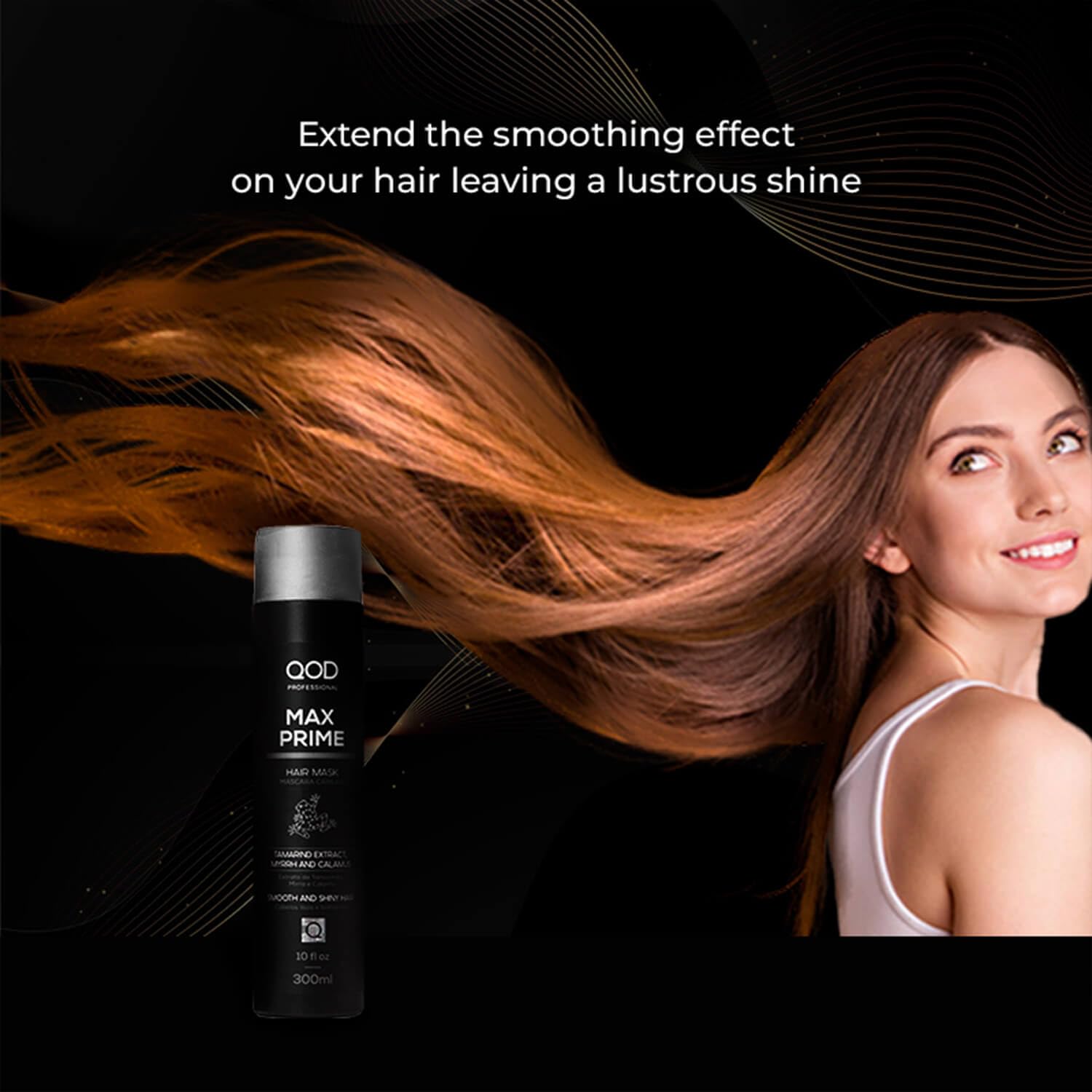 Qod Professional Max Prime After Treatment Hair Mask 300Ml | Sulphate Free | Sodium Chloride Free  from QOD
