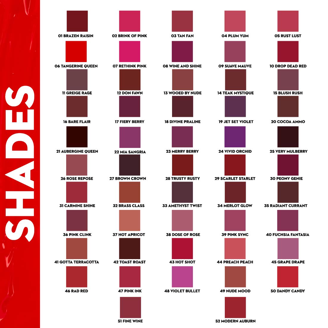 SUGAR Cosmetics Smudge Me Not Liquid Lipstick Matte Finish - 51 Fine Wine (Burgundy Red), Red, 4.5 ml  from SUGAR Cosmetics