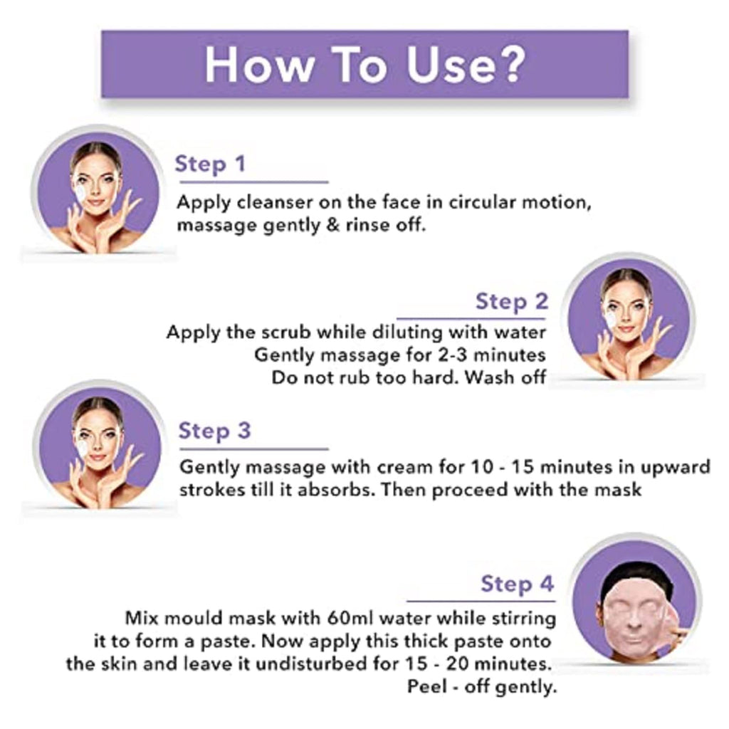 O3+ Anti Ageing Facial kit Brightening & Finelines Reducer With Peel off Mask 40gm+5ml  from O3+